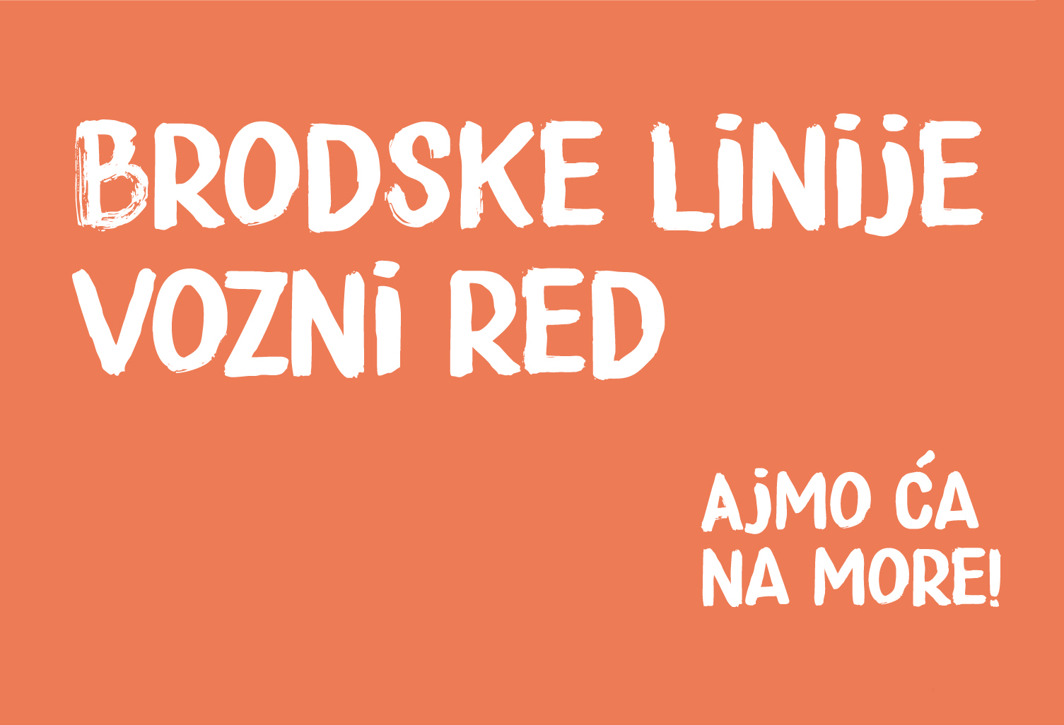 Zbog kvara danas otkazana brodska linija za Martinsku
